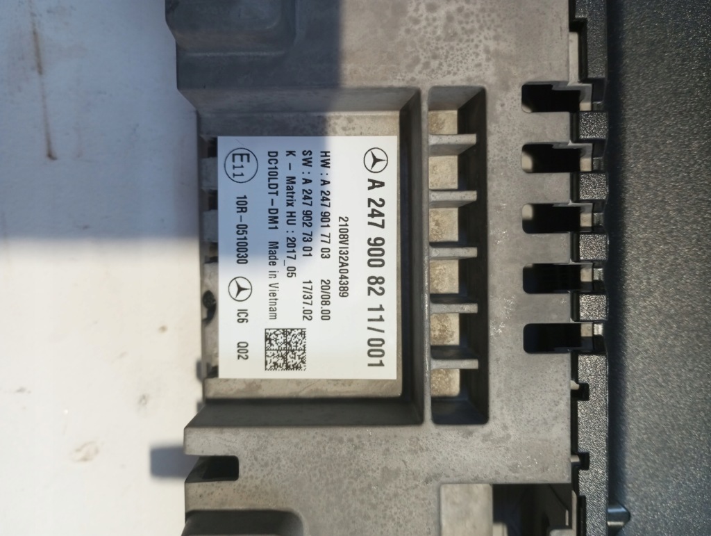 фото №8, Счетчик приборная панель приборы mercedes eqa w247 a2479008211