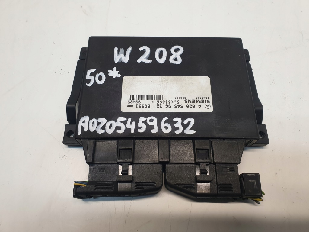 фото №1, Блок керування коробки mercedes w208 a0205459632