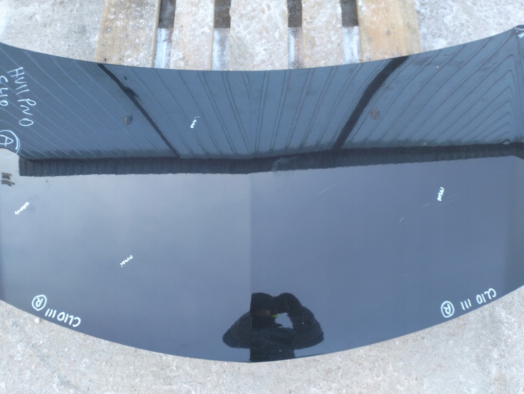 Капот renault clio 3 рестайлінг  nv676 2009-2012 хетчбек 5 дверей hb оригінал Зі Шроту