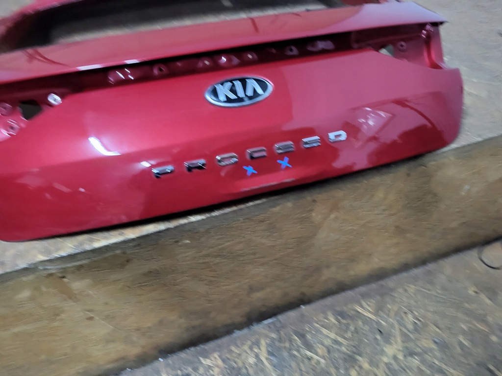 фото №11, Kia pro ceed proceed iii 19r-- кришка багажника задня задня