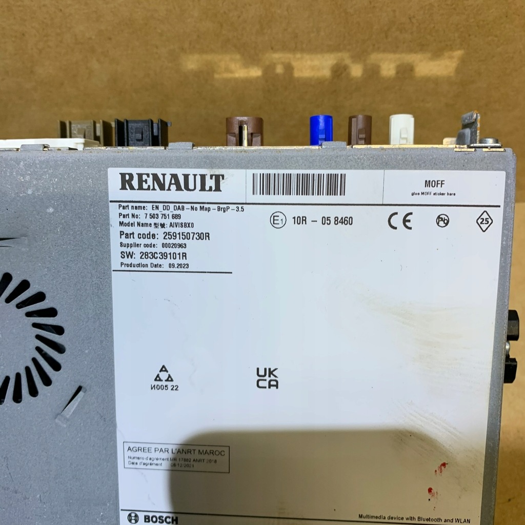 фото №11, Renault clio v 1.0 tce lpg бортовой компьютер bcm 284b26188r 237106047s 259150730r