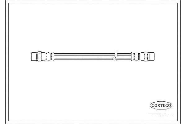 Купить Шланг тормозной corteco 14289535 sl3152 83620404