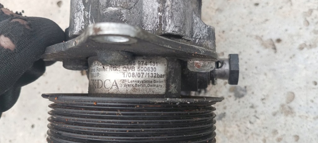 Range rover l322 3.6 368dt насос підсилювача qvb500630 Доставка