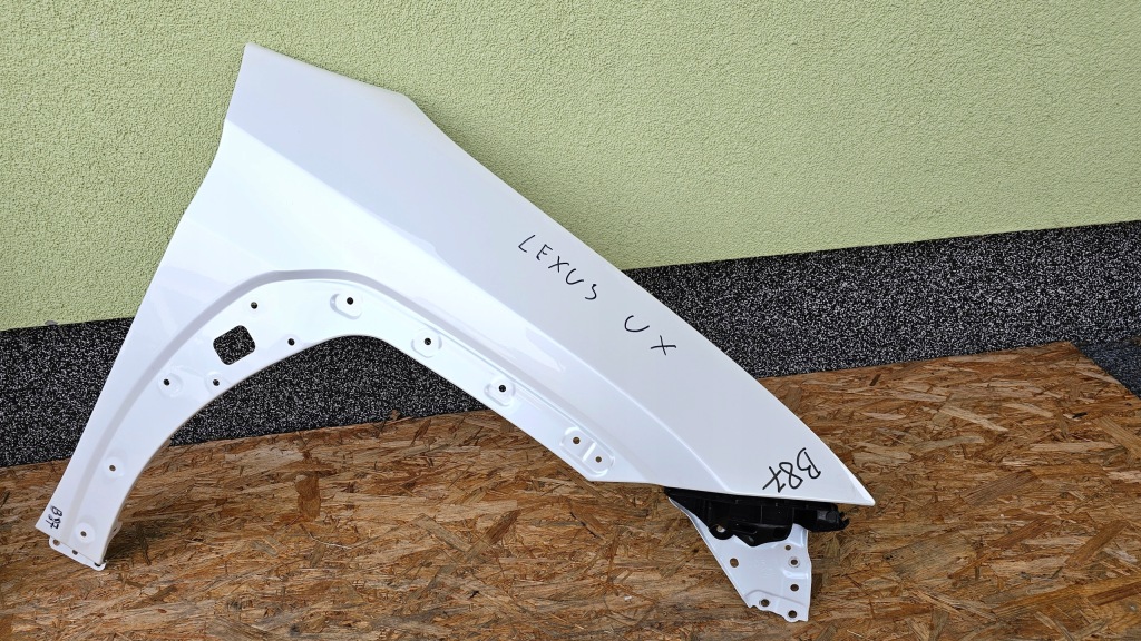 фото №1, Lexus ux крила правий оригінал білий перламутр напрямна кронштейн ідеальний стан
