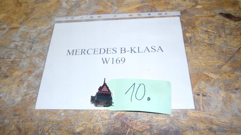 фото №1, Кнопка світла аварійних mercedes w169 1698207410