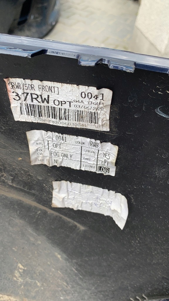 фото №8, Hyundai i30 2017- бампер перед передний