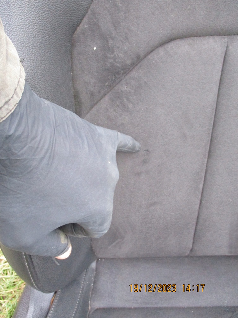 фото №7, Seat leon iii 5f 2019 r сидіння правий ,шкіра - алькантара