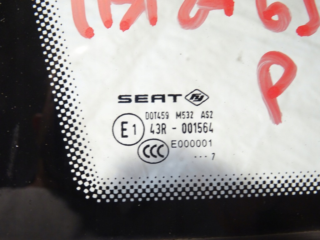 фото №6, Стекло стекло треугольное перед правая seat ibiza iv 4