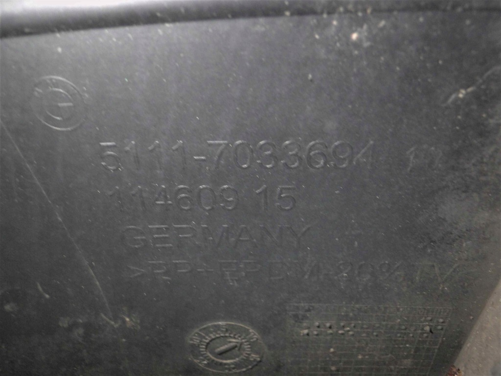 фото №11, Bmw e60 e61 бампер передний омыватель pdc 03-07r