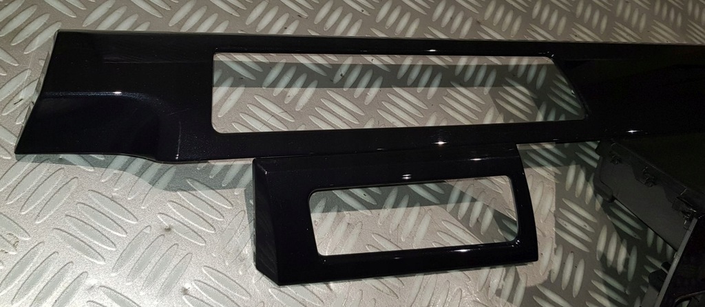 фото №7, Bmw e60 e61 lift накладки декори панелі консолі панель приладів diamantschwarz europa