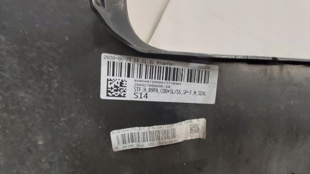 Бампер задняя задний audi a5 lift s-line 8w6807511h Оригинал