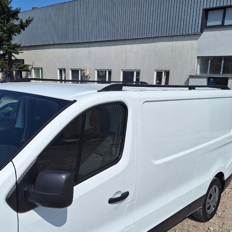 фото №9, Рейлінги дахові opel vivaro renault trafic fiat talento 2014- long чорні