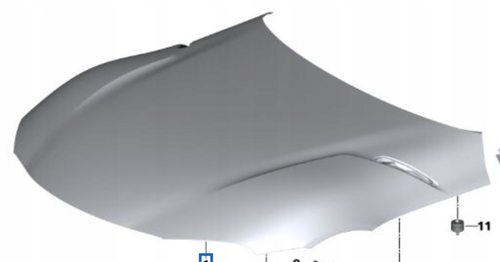 фото №1, Капот toyota supra 41008495967 оригинал