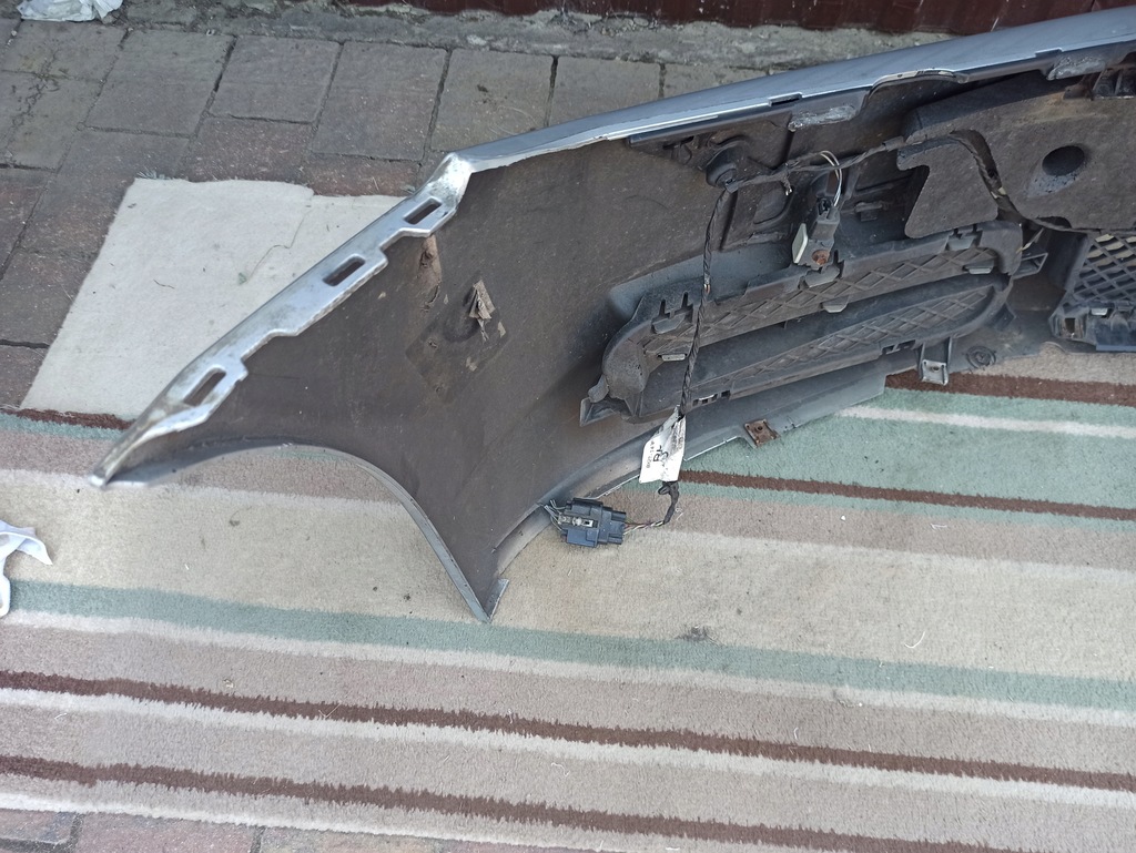 фото №12, Бампер перед jaguar xf x250 сріблястий 07-11r