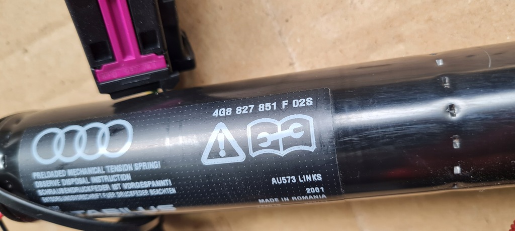 фото №8, A7 4g привод крышки багажника левый задняя 4g8827851f