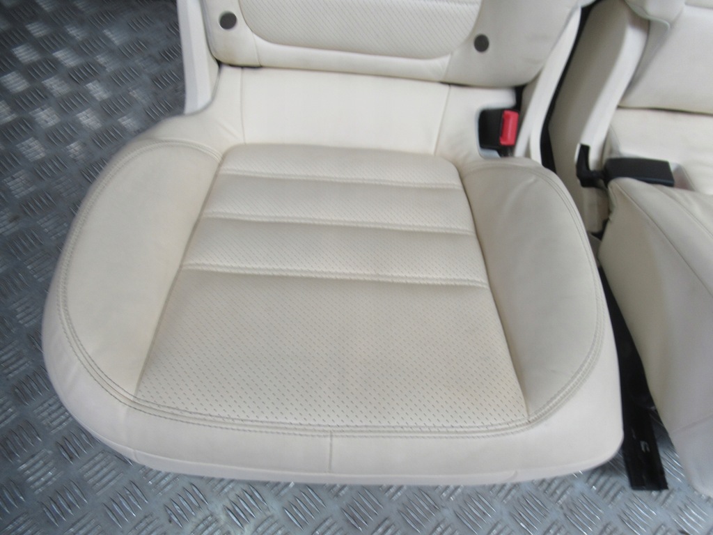 фото №14, Porsche cayenne 7p5 сидіння заднє сидіння задня обшивки оббивка комплектна світла