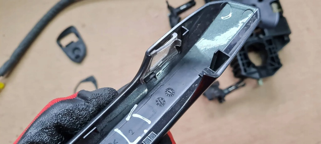 фото №13, S5 8w lift a5 ручка дверь левый задняя pod kessy lz7s sportback a4 b9 8w s4