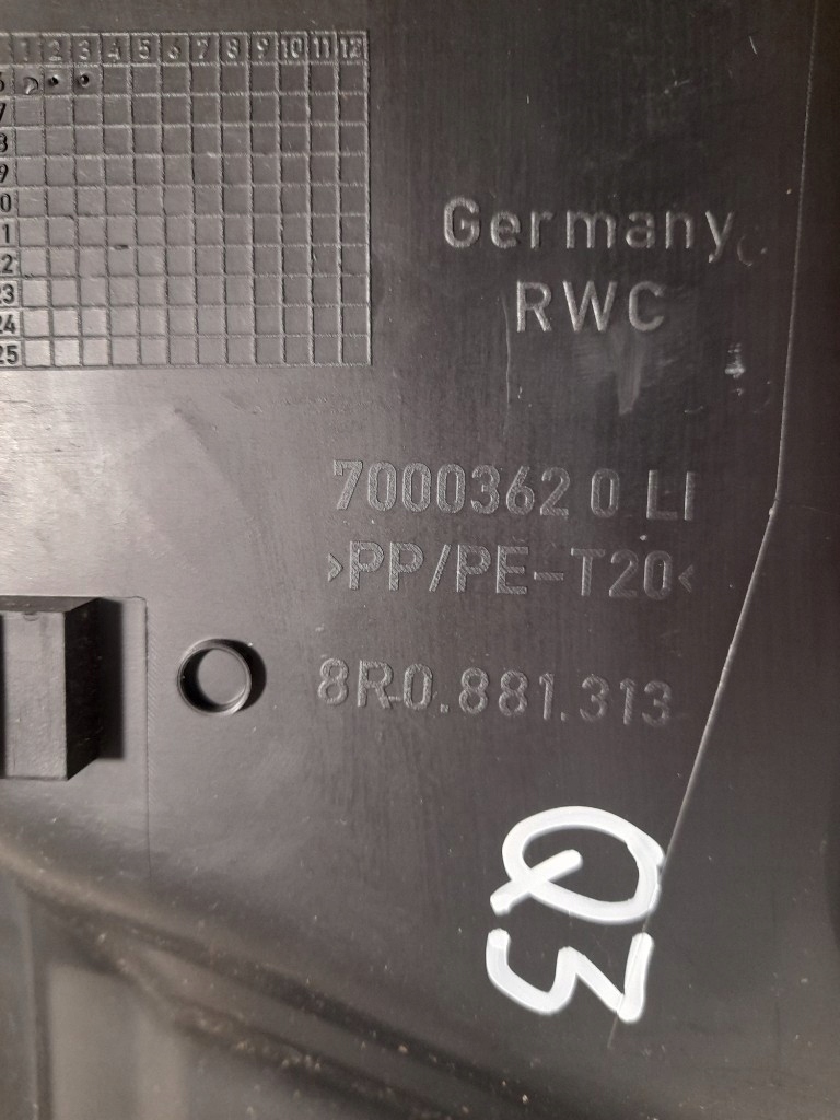 фото №10, Audi q3 q5 2016r захист корпус сидіння водія ліва регулювання перемикач