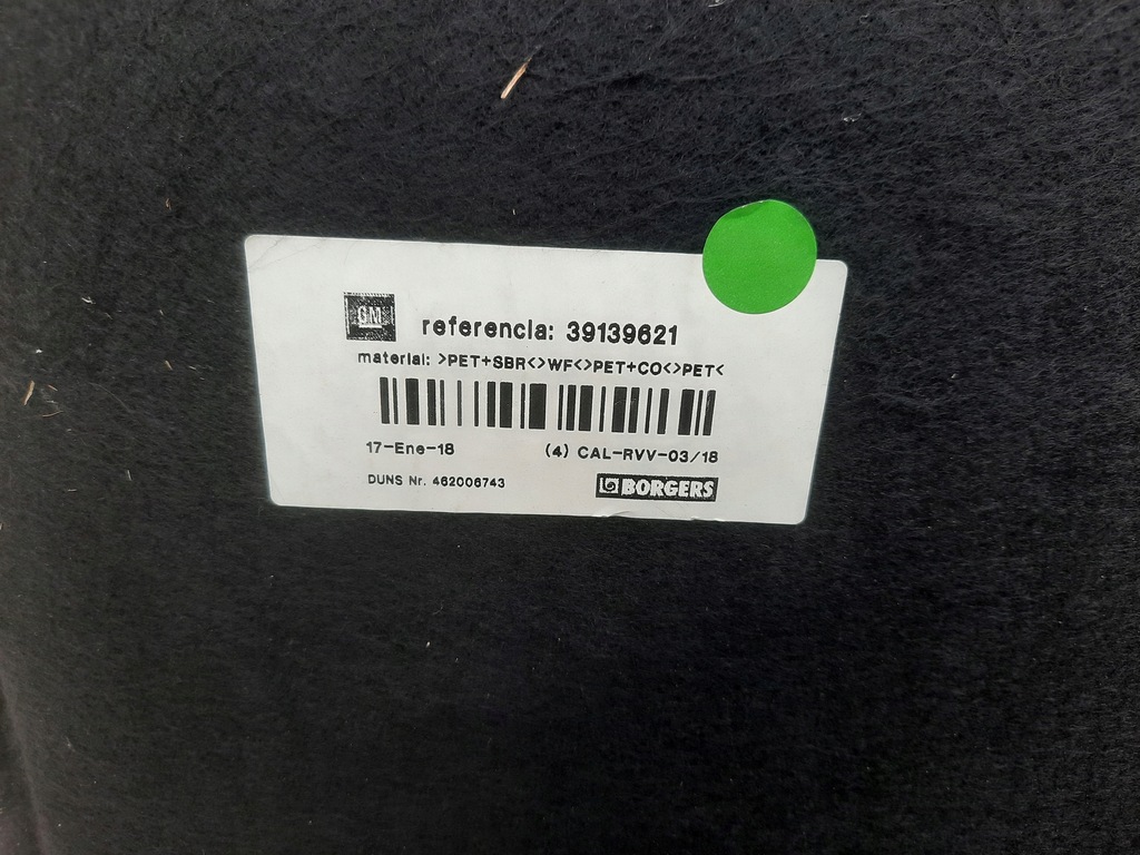 фото №6, Opel crossland x пол обшивка багажника