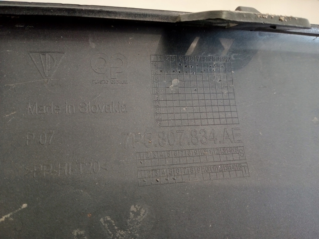 фото №7, Porsche cayenne lift спойлер диффузор бампера задняя