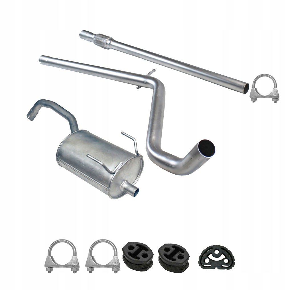 фото №1, Гаситель конечный + труба ford ka 1.2 69 km 2008-2016