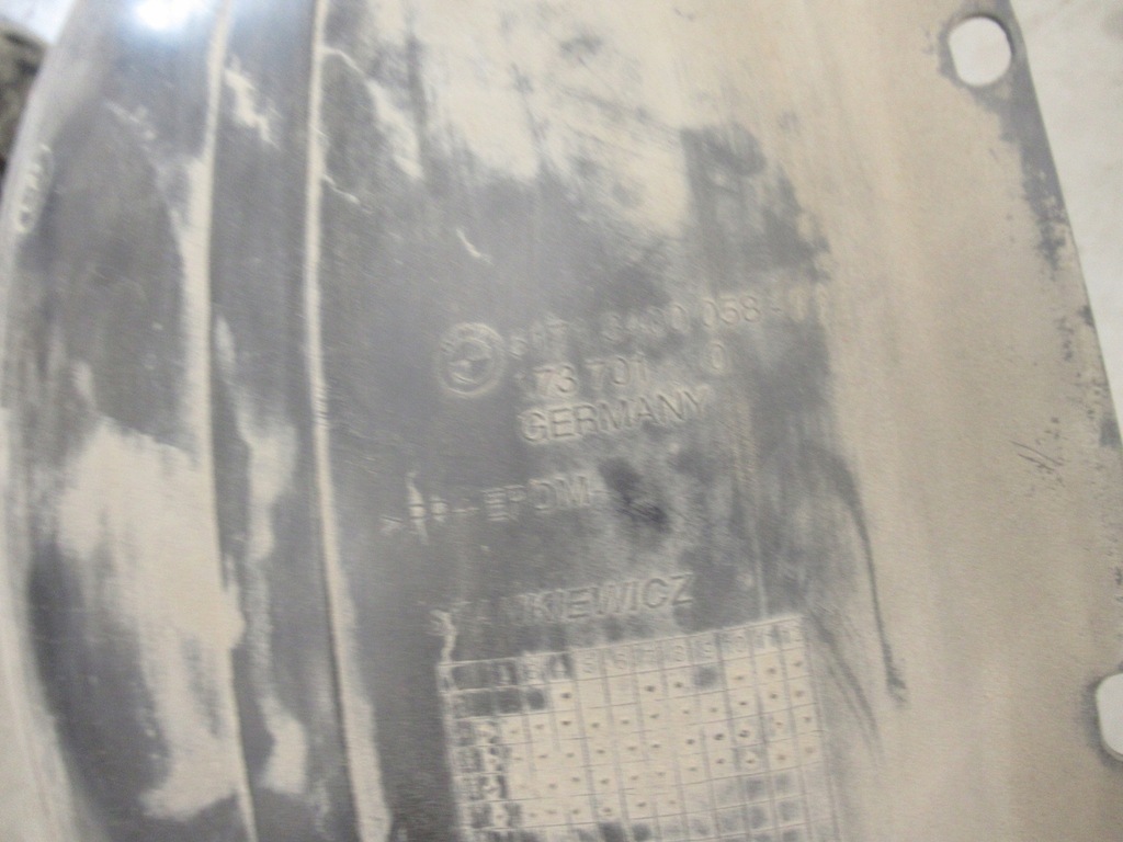 фото №9, Подкрылок правый задняя защита колеса bmw e83 x3