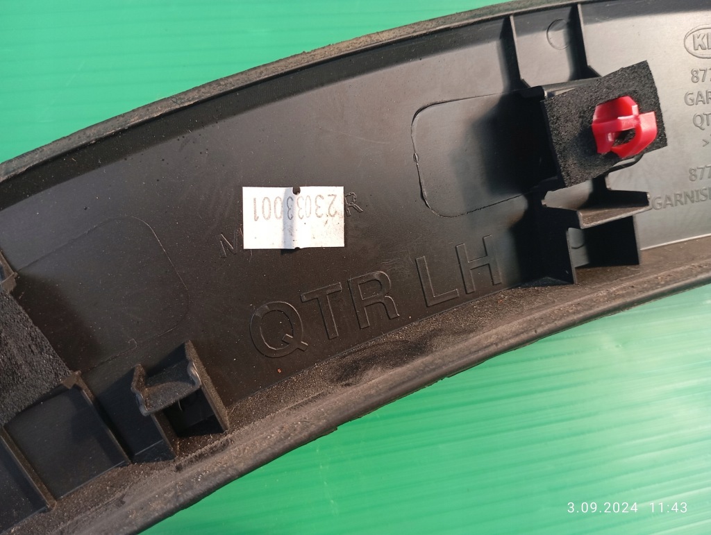 фото №8, Молдинг крила ліва задня задня kia sorento iv 20- 87741-p2000