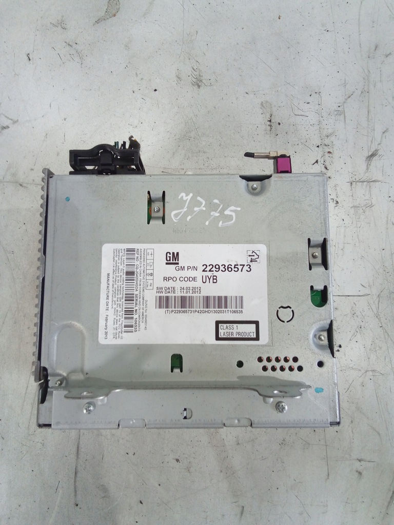 фото №3, J775 радіо chevrolet orlando 22936573