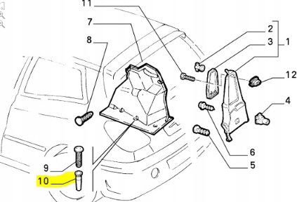 фото №6, Втулка стяжная fiat bravo оригинальный номер 46423672