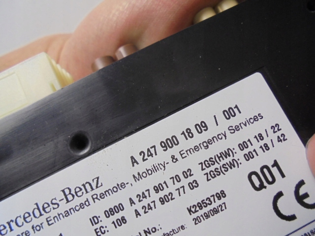 фото №4, Модуль сигналізація mercedes a-klasa w177 2018-