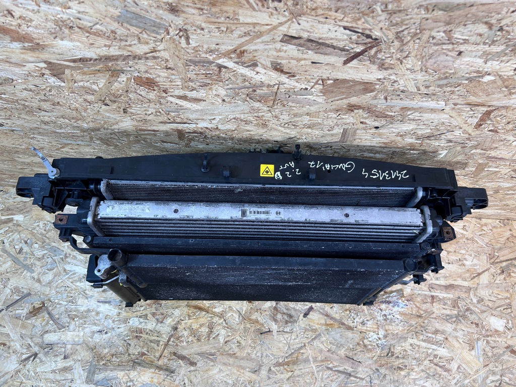 фото №7, Комплект радіатор радіатор вентилятор alfa romeo giulia 2.2d дизель