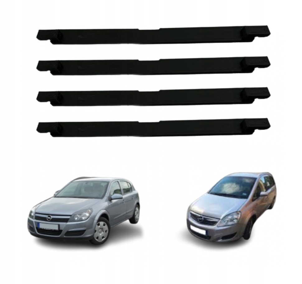 Купити 4x заглушка накладки даховий opel astra h zafira b