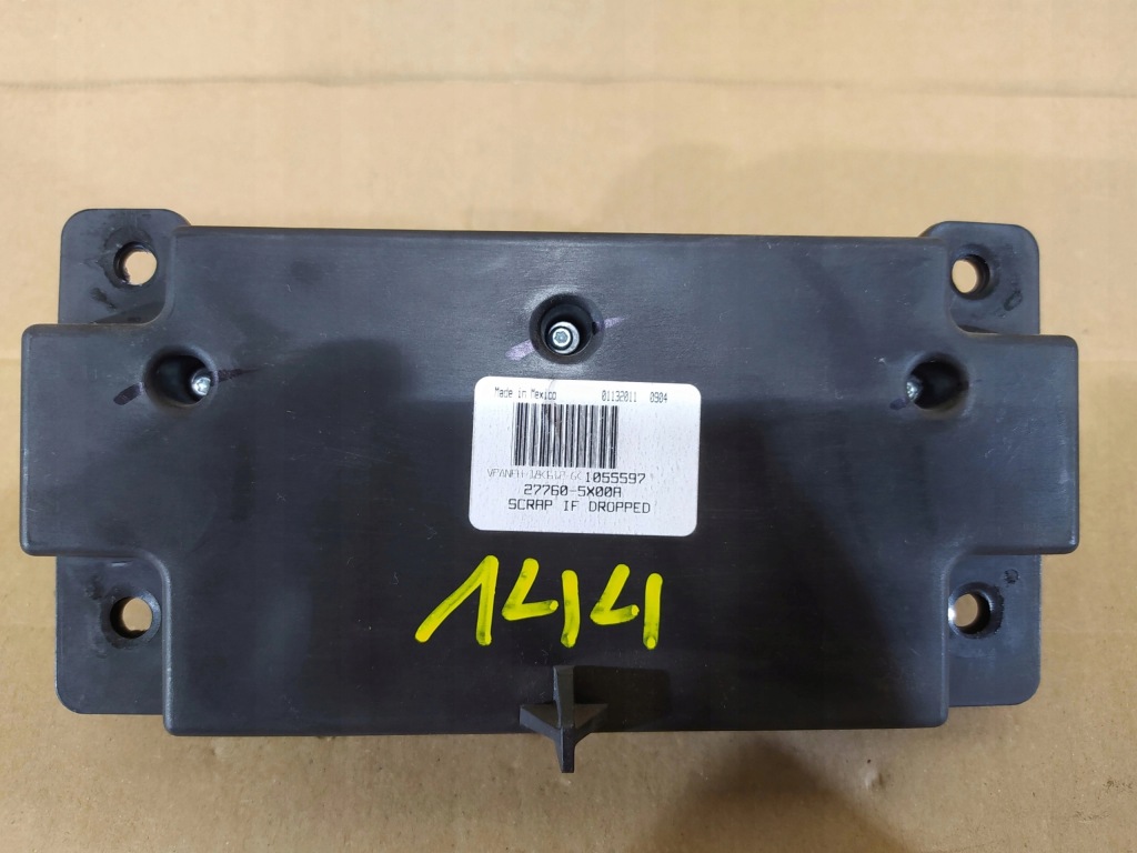 фото №1, Nissan navara d40 lift модуль клімат-контроль