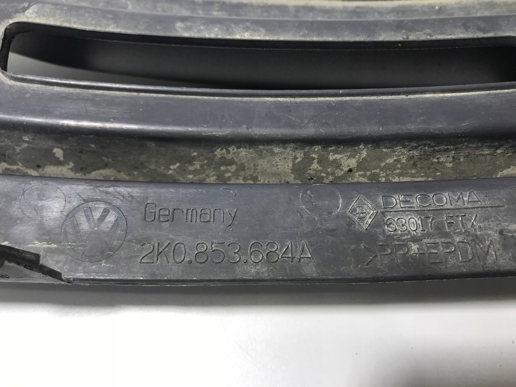 фото №8, Решітка бампера vw caddy 2k0853683a 2k0853684a