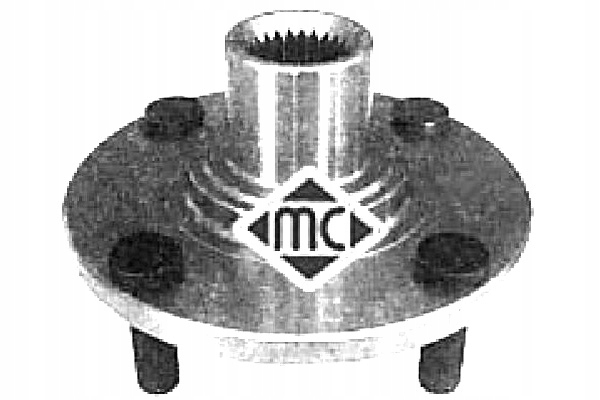 фото №2, Ступиця колеса ford escort 91- fiesta 94- metalcaucho