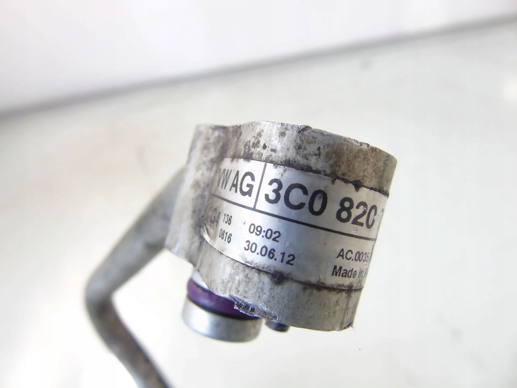 фото №5, Шланг кондиціонера vw passat b7 1.6 tdi 3c0820721r