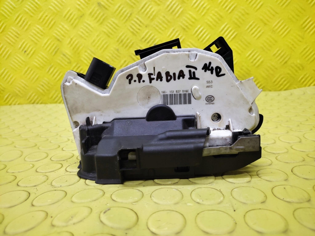 фото №3, Skoda fabia ii замок двері правий перед