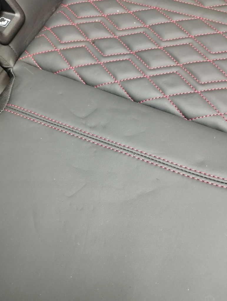 фото №14, Audi s3 a3 8y sportback сиденья обшивки сиденья czerwona nić подушки безопасности подогрев