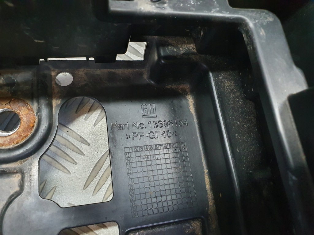 фото №11, Корпус основание аккумулятор opel meriva b