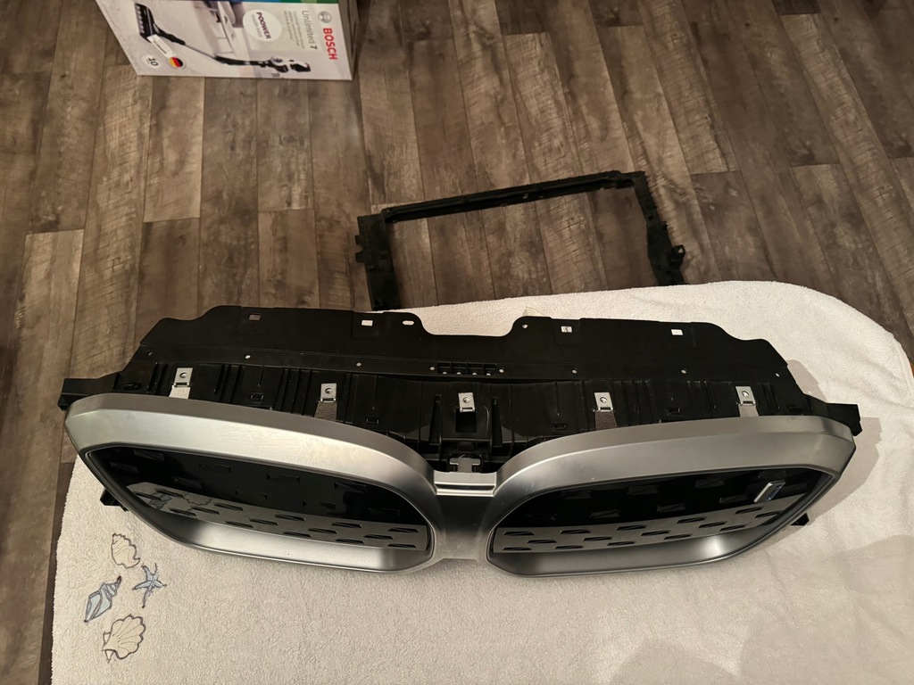 фото №6, Bmw ix3 g08 жалюзі шторка повітропровід повітря решітка радіатора оригінал