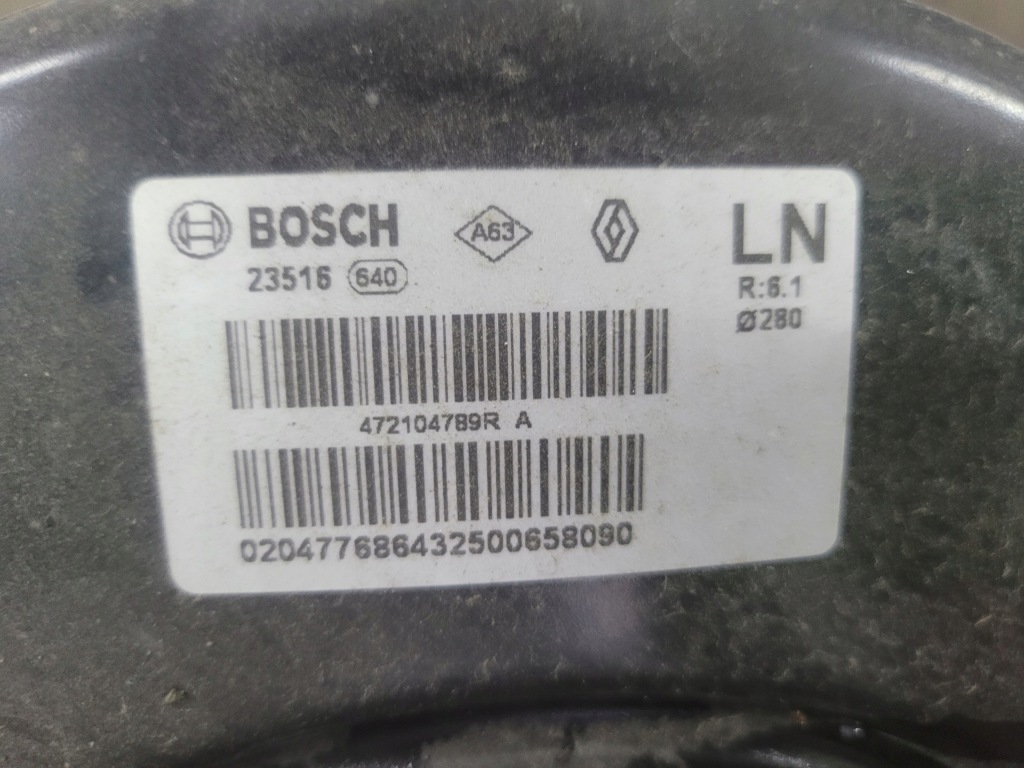 фото №3, Насос усилитель тормозов renault megane iv 1.2 tce 472104789r