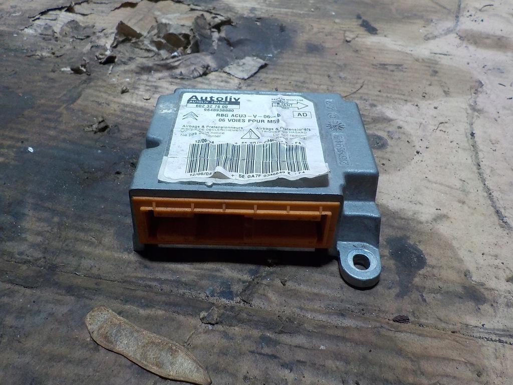 фото №1, Модуль подушка безопасности citroen berlingo 1.6b