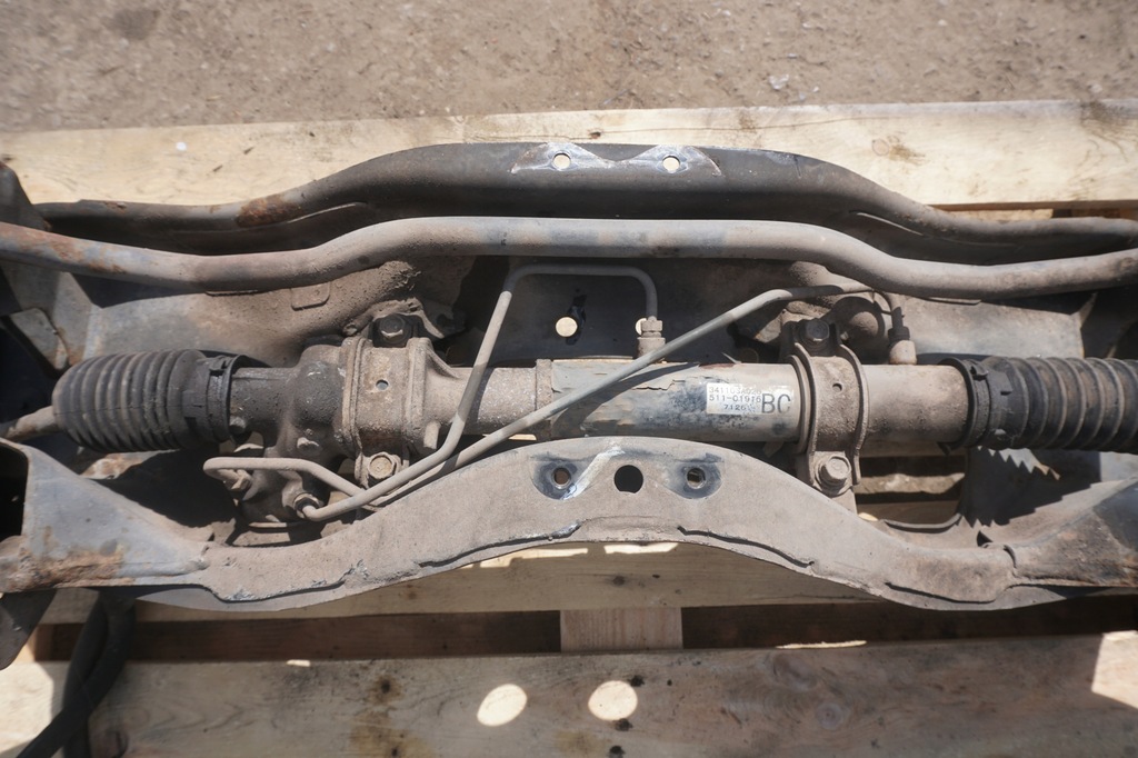 фото №11, Subaru forester ii lift 2007r 2.0b ej204 балка подвеска рычаг тяга