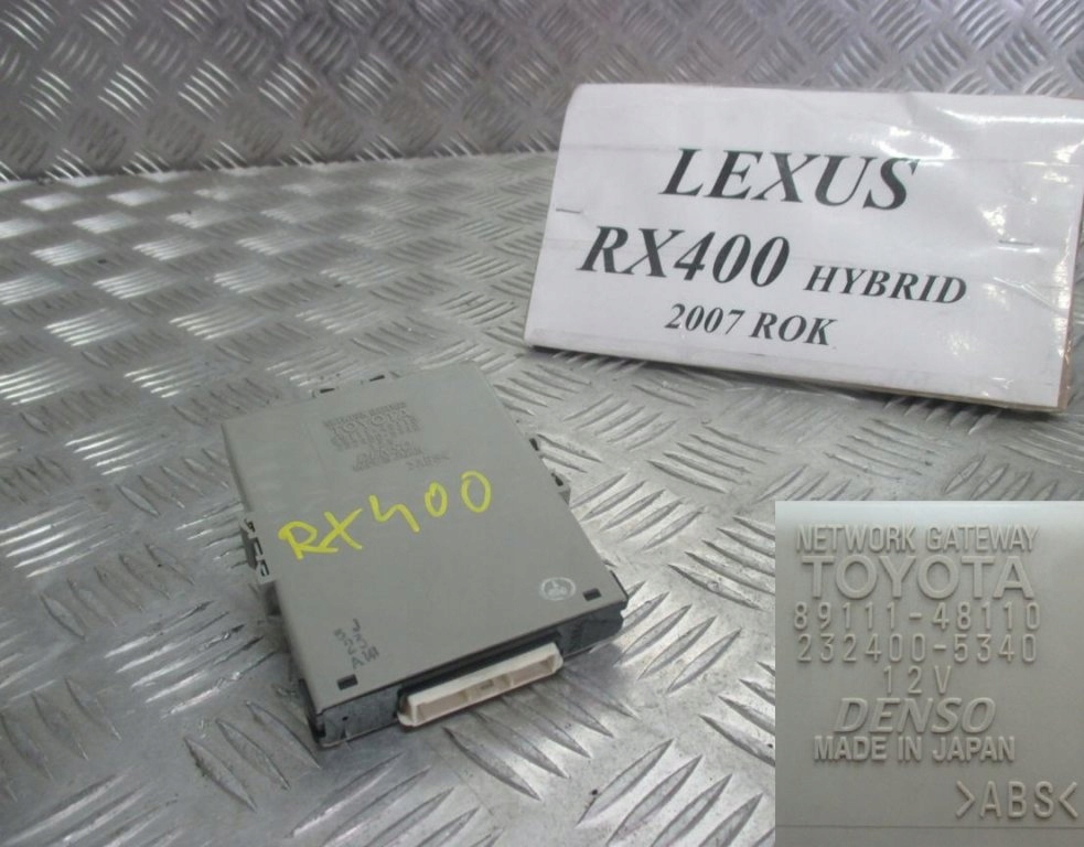 фото №3, Бортовой компьютер 89111-48110 lexus rx400 07 hybrid