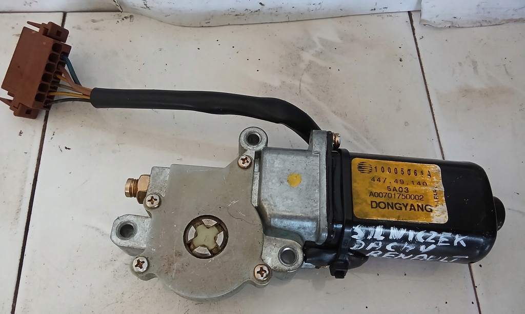 фото №9, Моторчик дах renault modus 10005061a