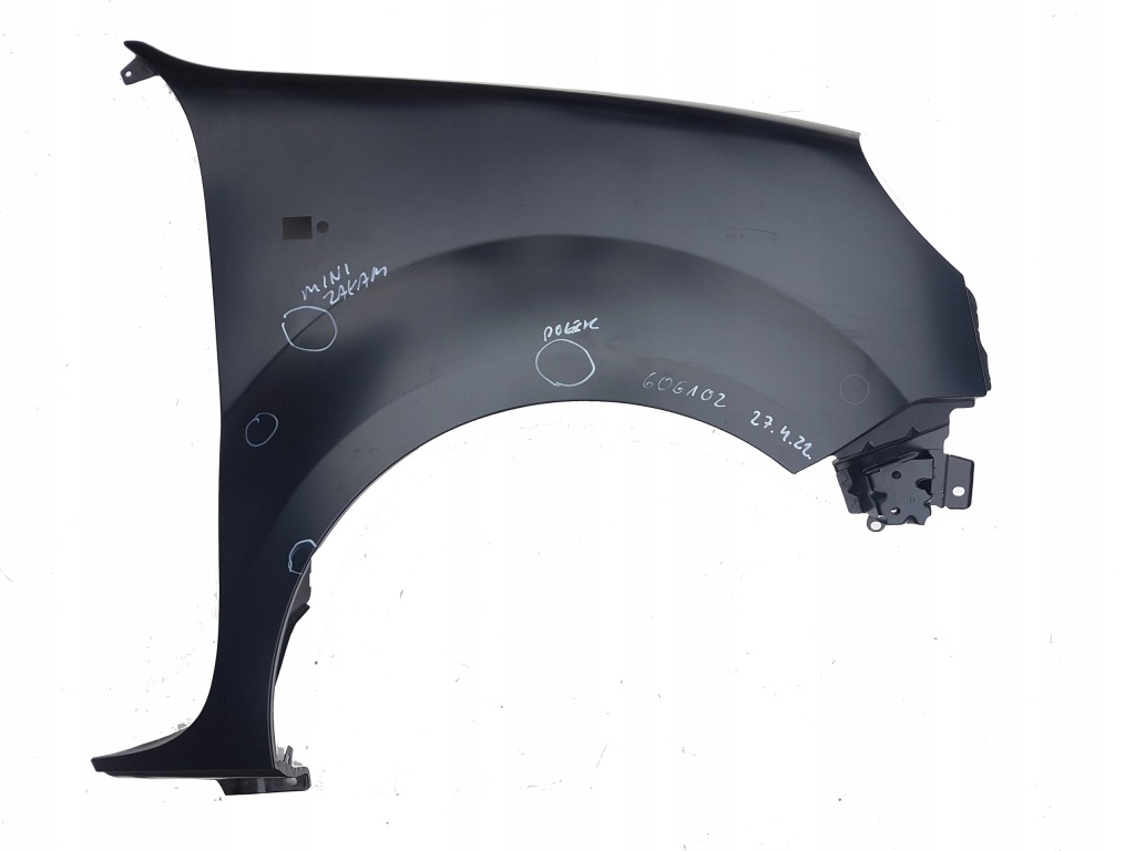 фото №1, Крыло правый новый renault kangoo nissan kubistar 6311200qaf