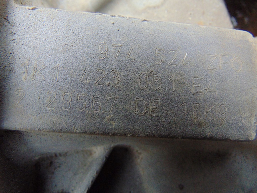 фото №13, Рулевая рейка трансмиссия vw golf vi plus 1.6 tdi europa 1k1423051ea