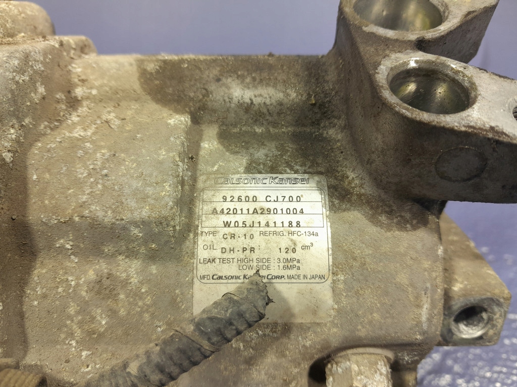 фото №4, Nissan note i e11 1.6b 110 km hr16de компрессор кондиционера 92600cj700