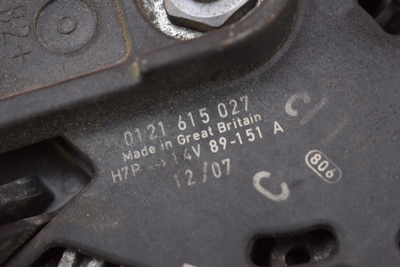 Генератор v757565080 mini cooper one r56 1.6 16v 120 km 06-15 Зі Шроту