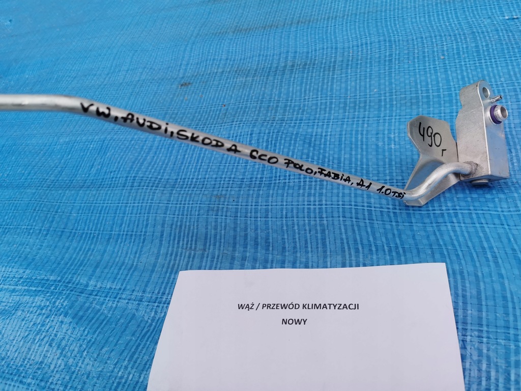 фото №9, Vw audi skoda polo 6c0 fabia a1 8x 1.0 tsi 6c0816741q шланг кондиціонера